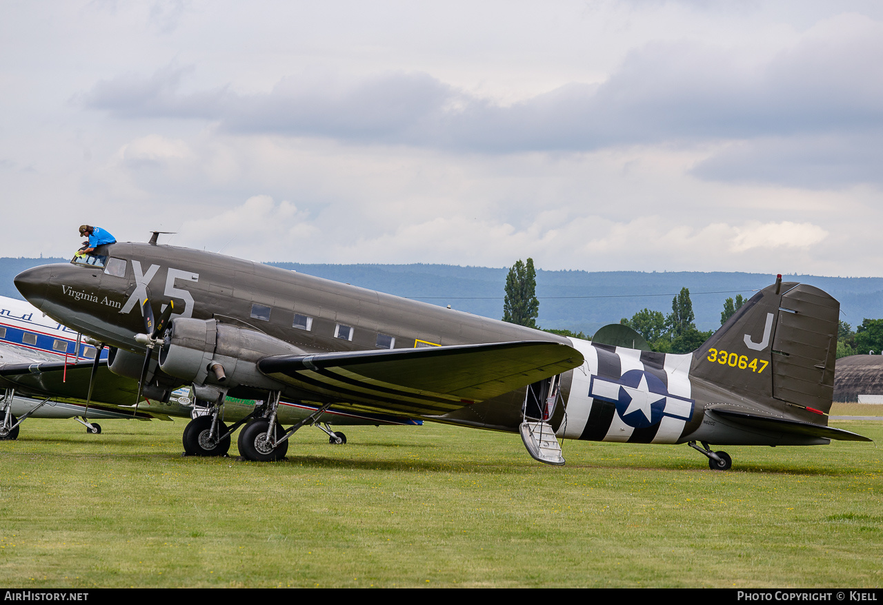 Aircraft Photo of N62CC / 330647 | Douglas DC-3(C) | USA - Air Force | AirHistory.net #147636