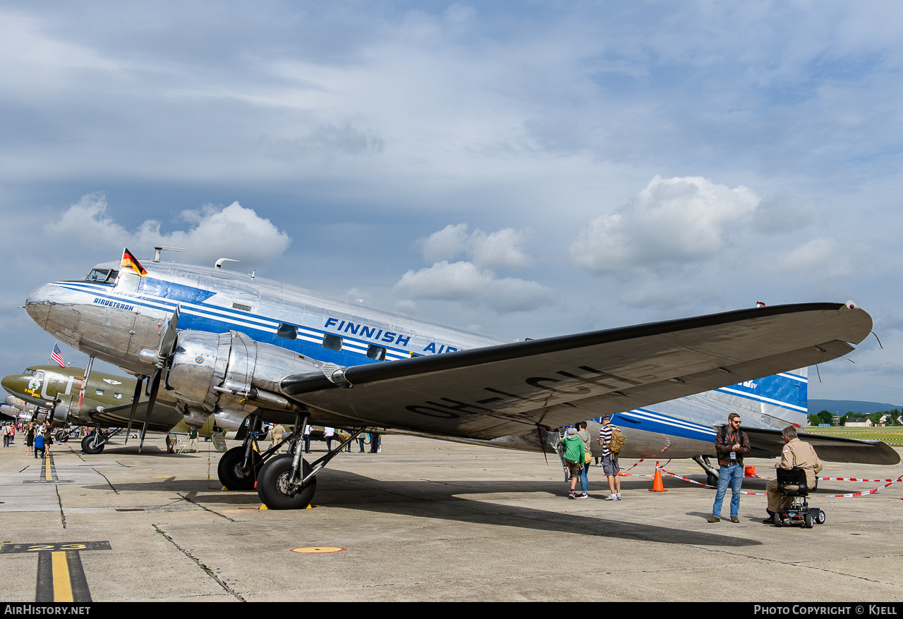 Aircraft Photo of OH-LCH | Douglas DC-3(CF) | Airveteran | Aero - Finnish Airlines | AirHistory.net #147639