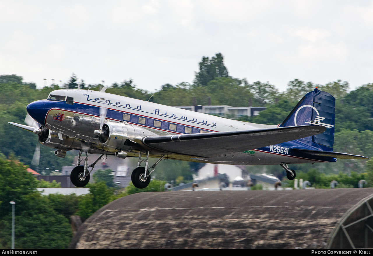 Aircraft Photo of N25641 | Douglas DC-3(C) | Legend Airways | AirHistory.net #147643