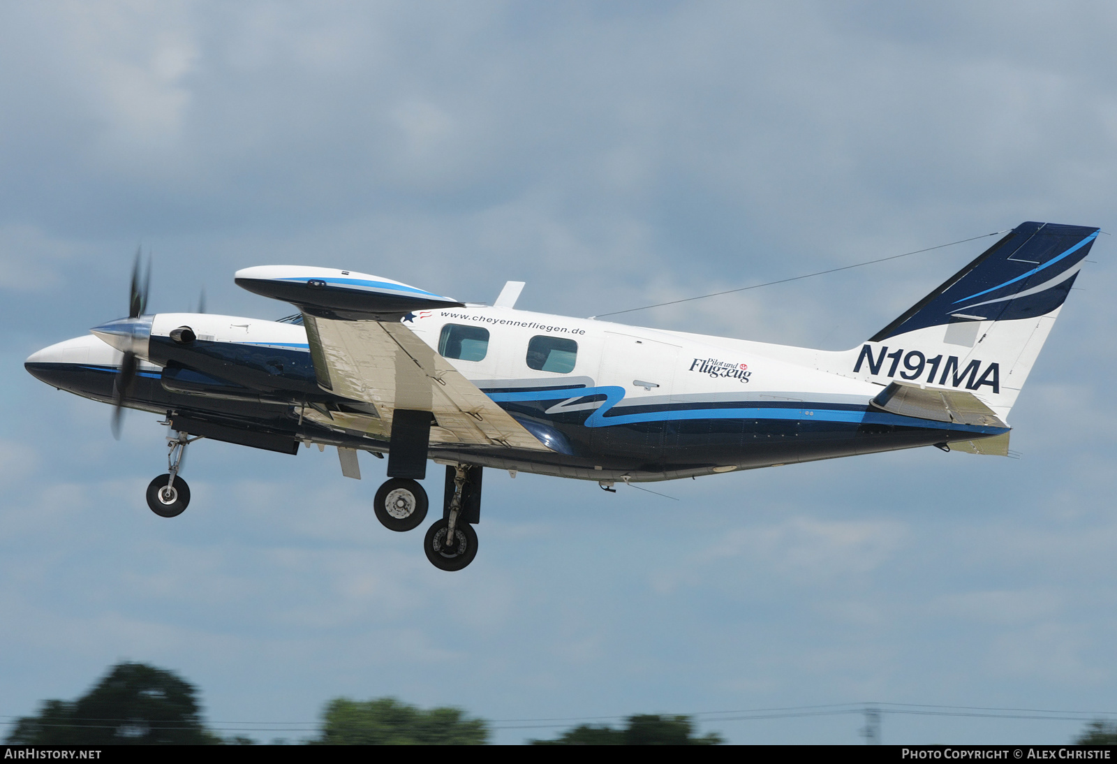 Aircraft Photo of N191MA | Piper PA-31T1 Cheyenne I | AirHistory.net #147655