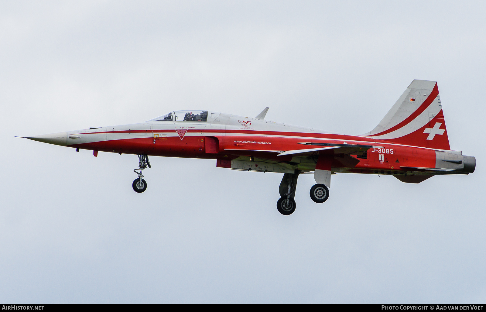 Aircraft Photo of J-3085 | Northrop F-5E Tiger II | Switzerland - Air Force | AirHistory.net #147662