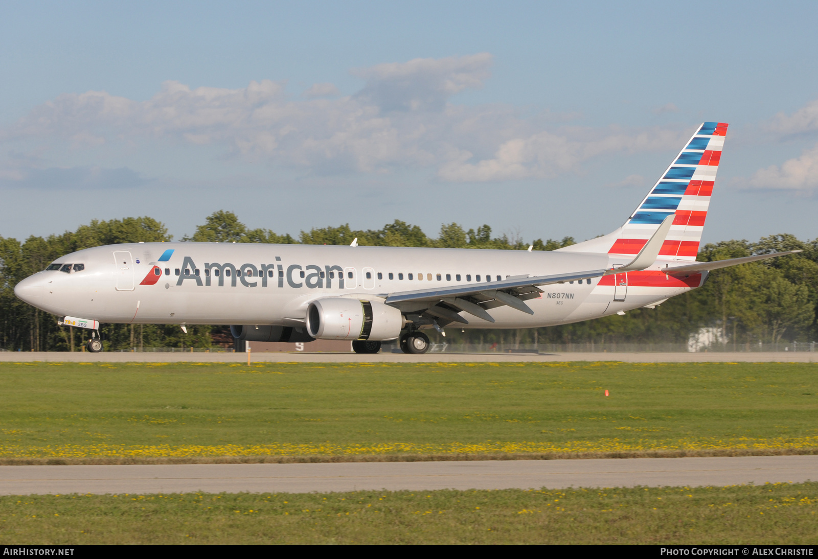 Aircraft Photo of N807NN | Boeing 737-823 | American Airlines | AirHistory.net #147667