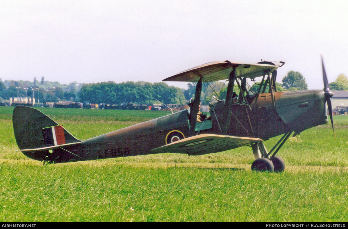 Aircraft Photo of G-BLUZ / LF858 | De Havilland D.H. 82B Queen Bee | UK - Air Force | AirHistory.net #147682