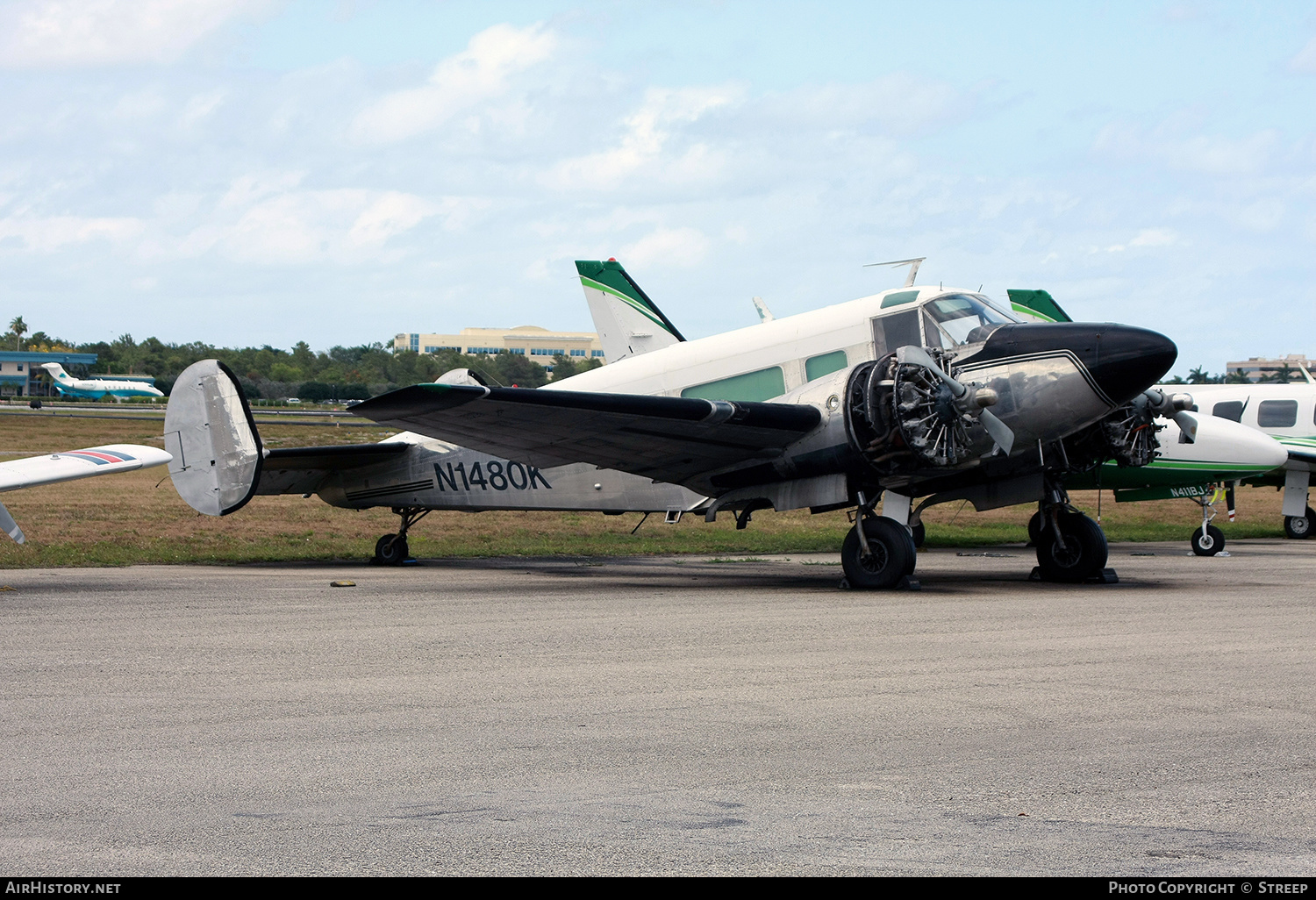 Aircraft Photo of N1480K | Beech G18S | AirHistory.net #147687