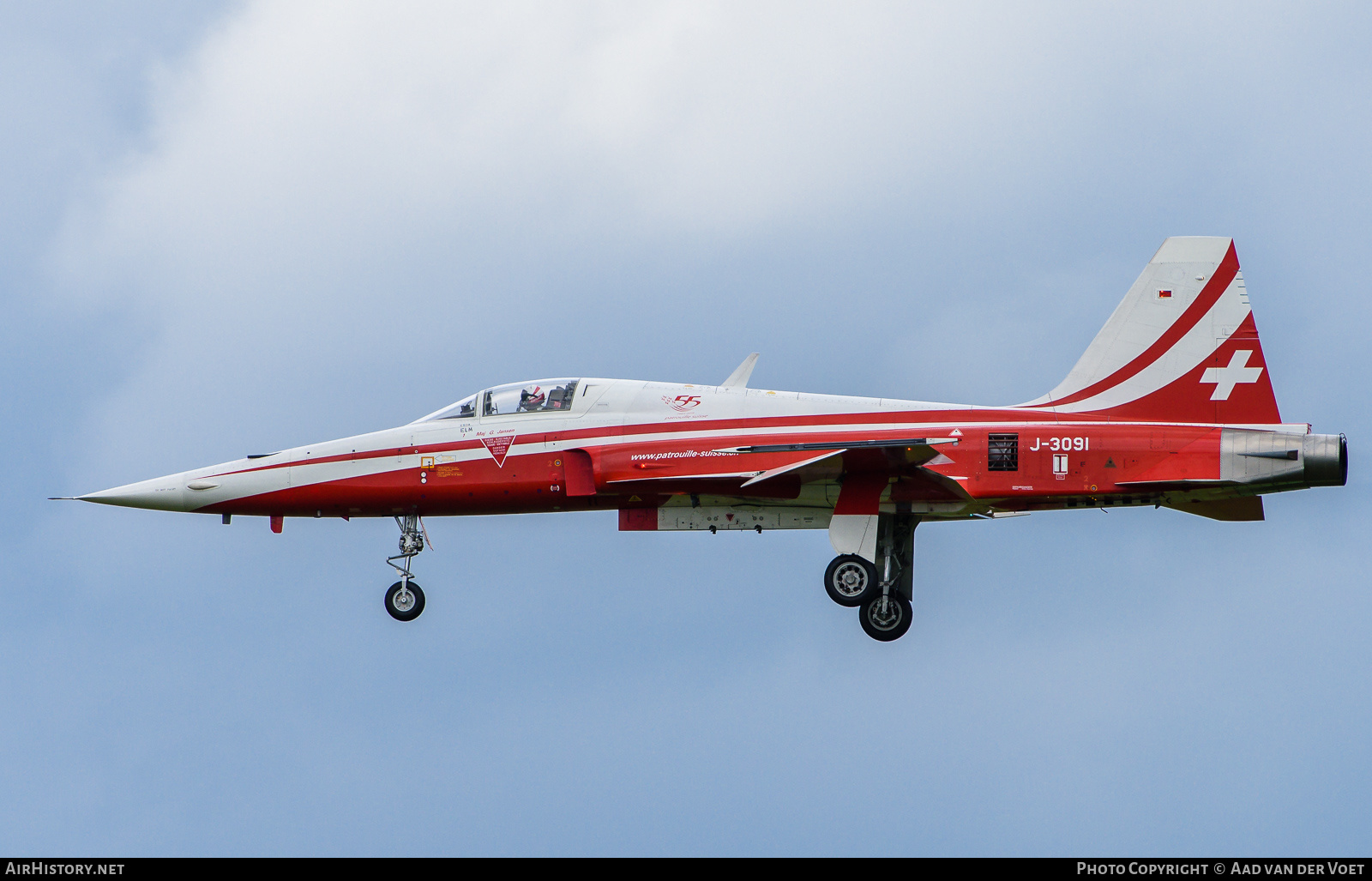 Aircraft Photo of J-3091 | Northrop F-5E Tiger II | Switzerland - Air Force | AirHistory.net #147705