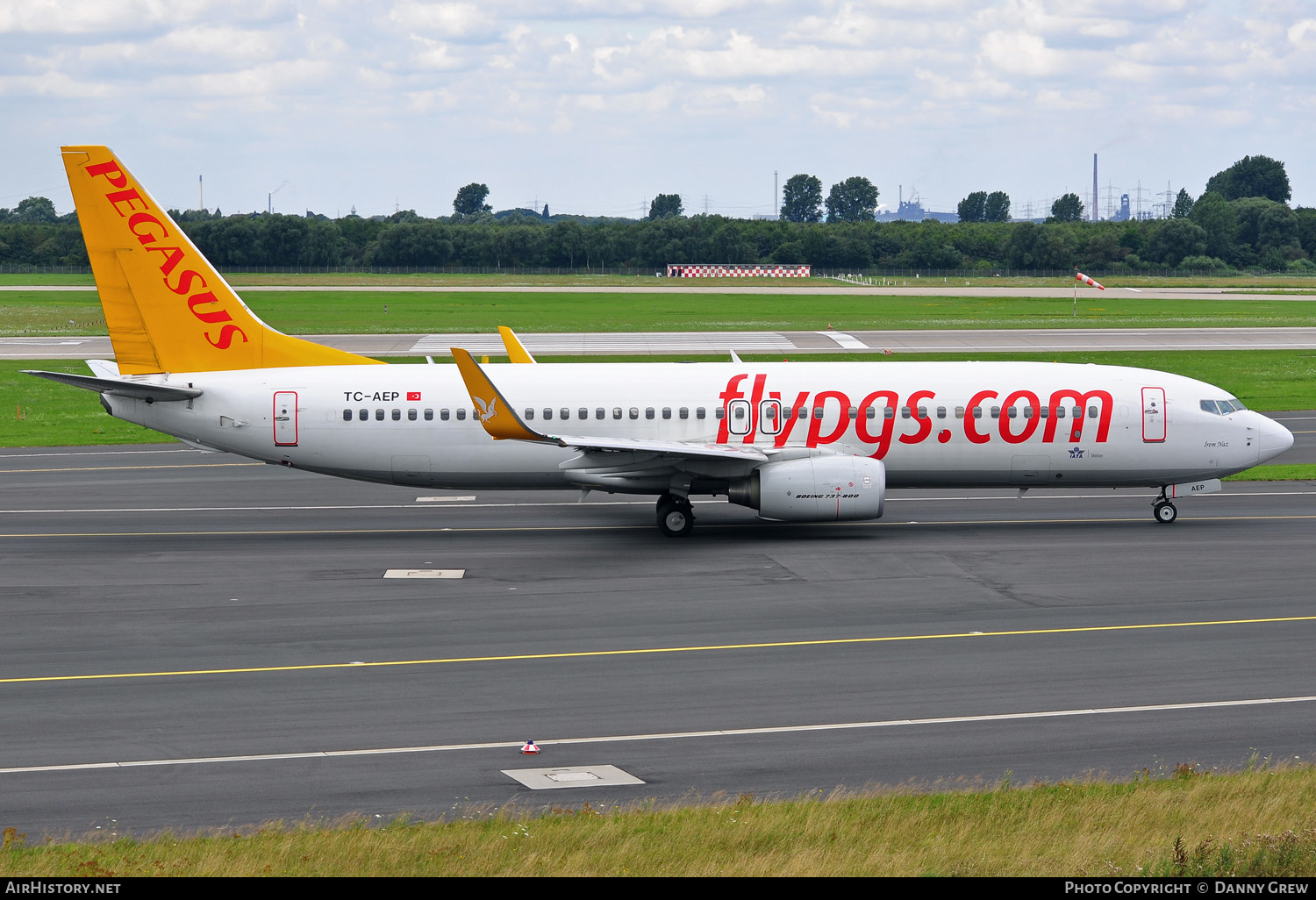 Aircraft Photo of TC-AEP | Boeing 737-82R | Pegasus Airlines | AirHistory.net #147706