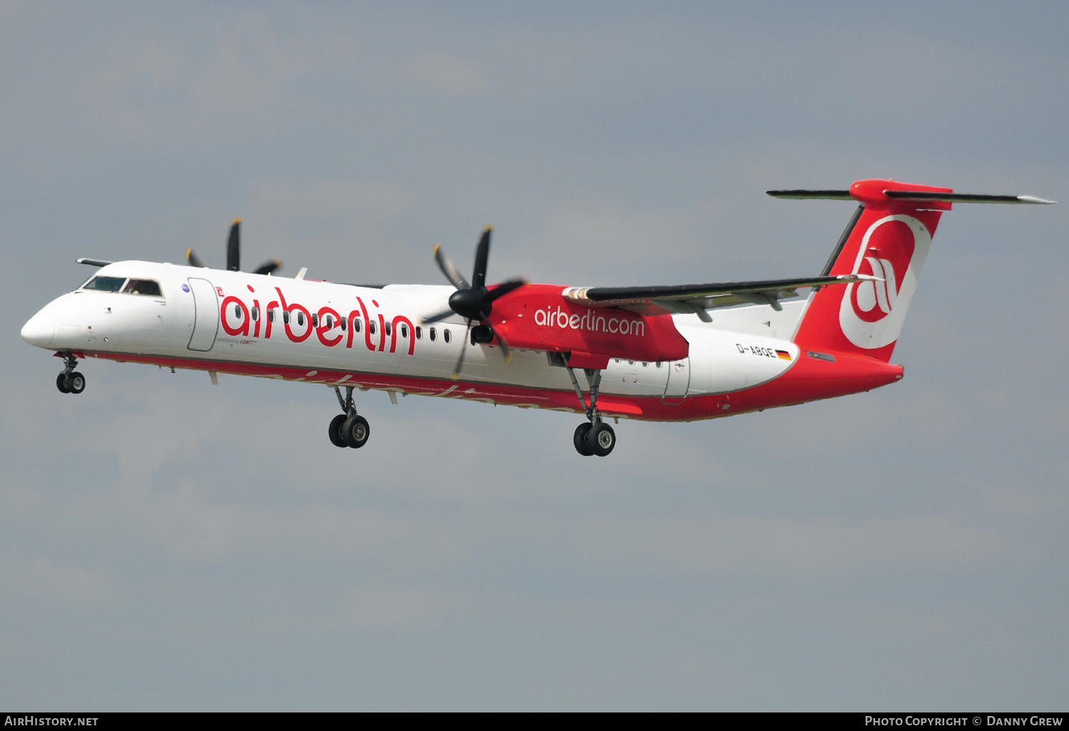 Aircraft Photo of D-ABQE | Bombardier DHC-8-402 Dash 8 | Air Berlin | AirHistory.net #147710