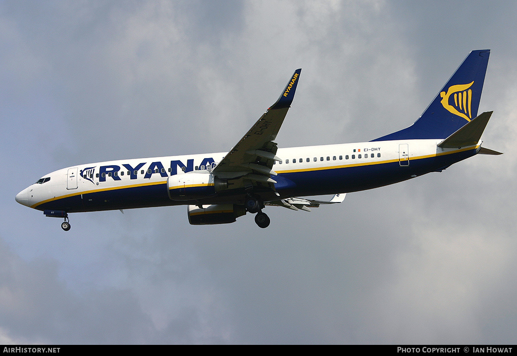 Aircraft Photo of EI-DHY | Boeing 737-8AS | Ryanair | AirHistory.net #147716