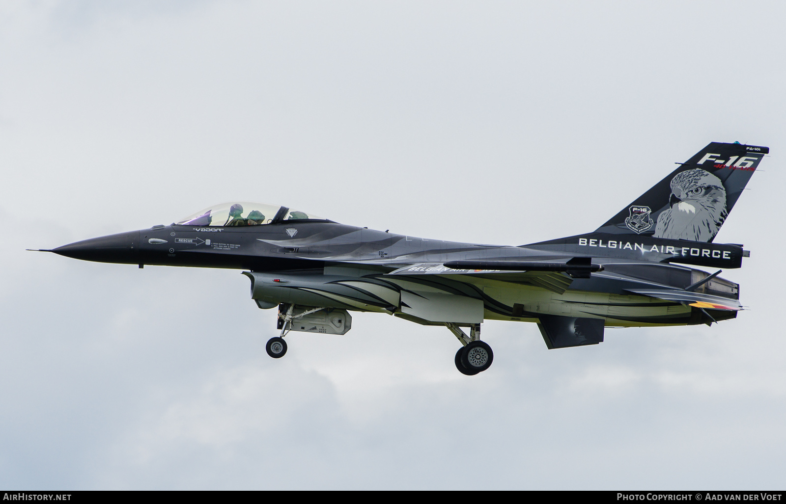 Aircraft Photo of FA-101 | General Dynamics F-16AM Fighting Falcon | Belgium - Air Force | AirHistory.net #147728