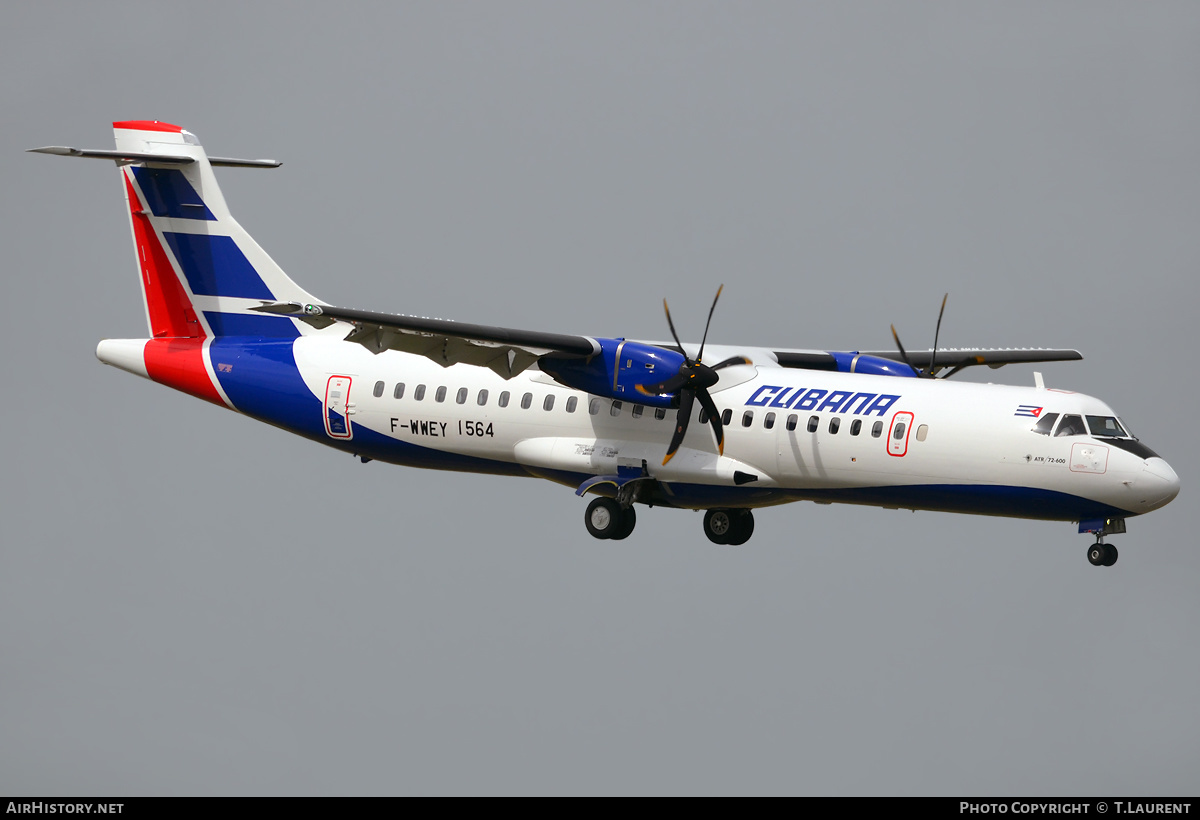 Aircraft Photo of F-WWEY | ATR ATR-72-600 (ATR-72-212A) | Cubana | AirHistory.net #147732