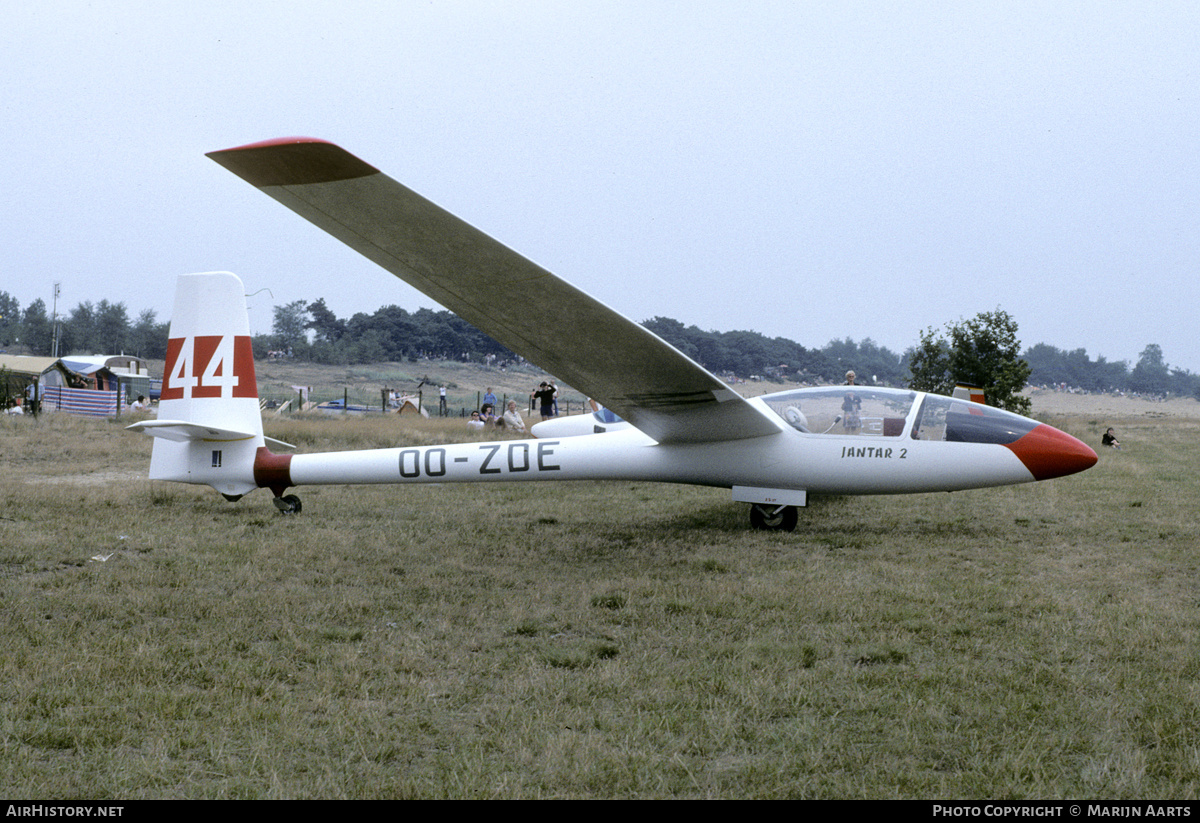 Aircraft Photo of OO-ZDE | PZL-Bielsko SZD-42-1 Jantar 2B | AirHistory.net #147738