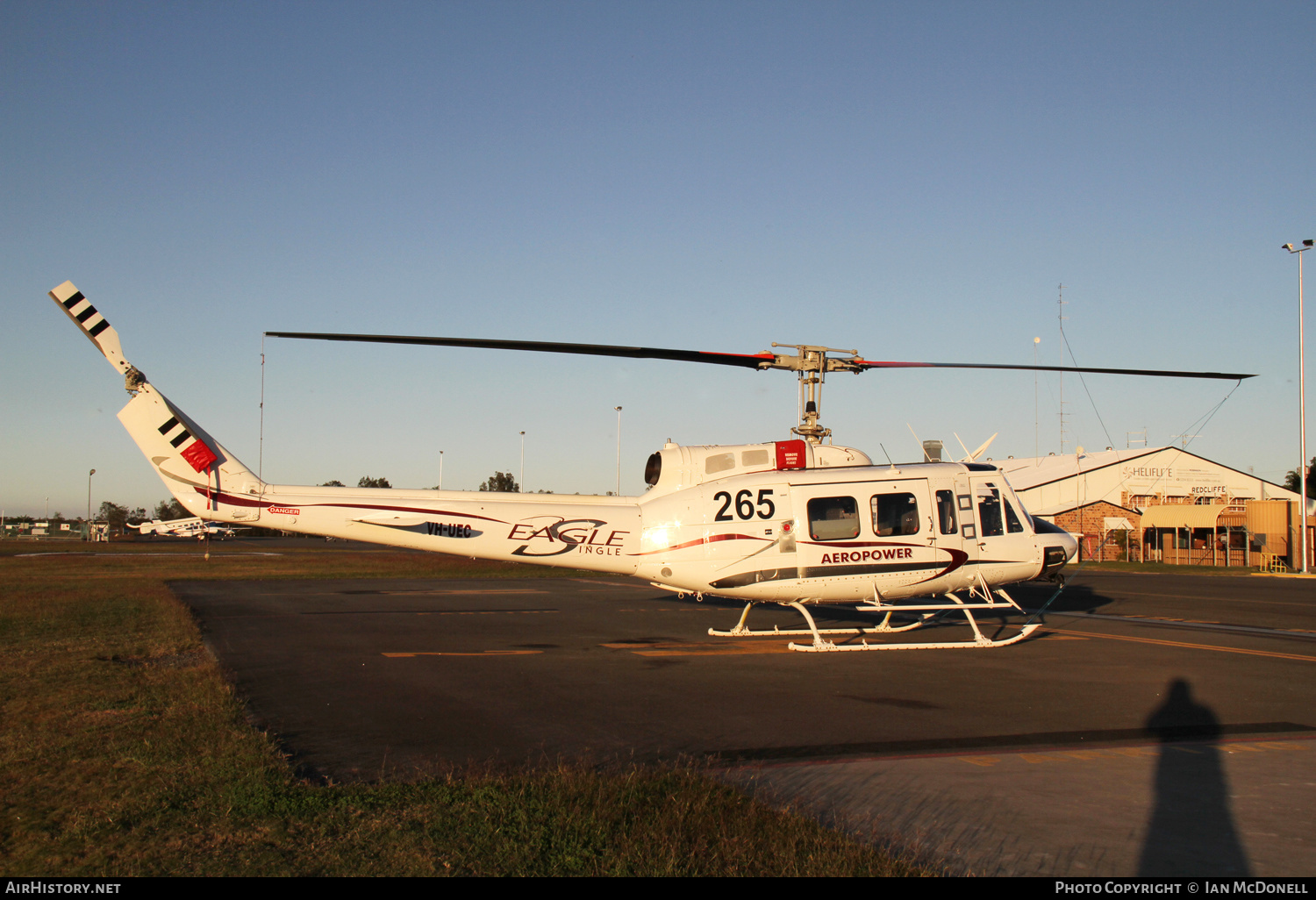 Aircraft Photo of VH-UEC | Bell 212 Eagle Single | Aeropower | AirHistory.net #147764
