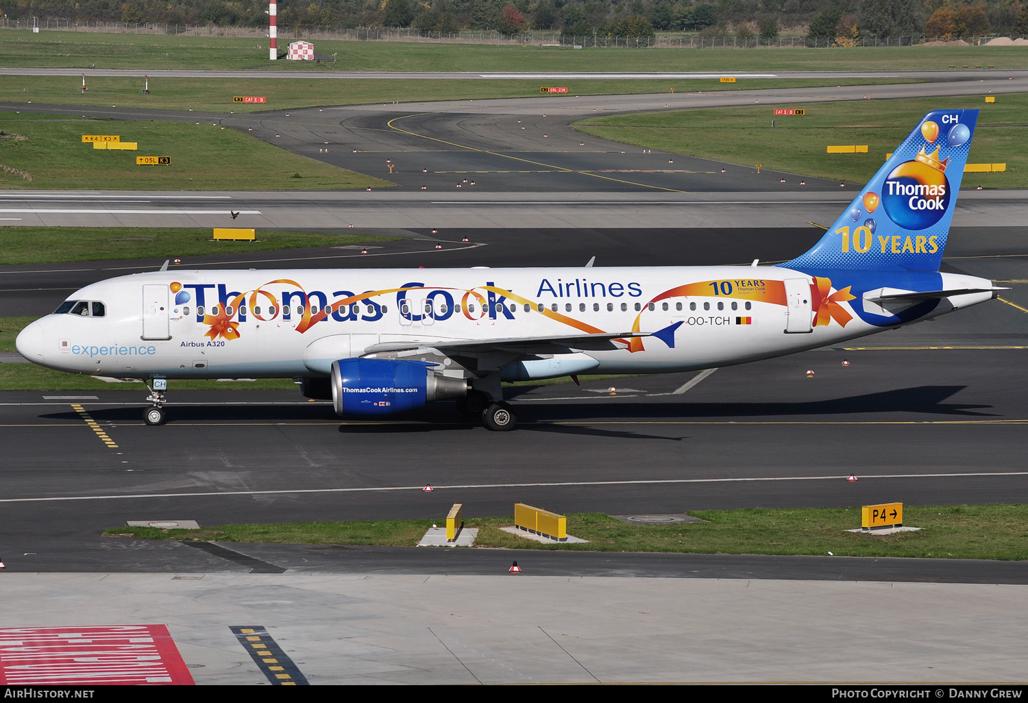 Aircraft Photo of OO-TCH | Airbus A320-214 | Thomas Cook Airlines | AirHistory.net #147772