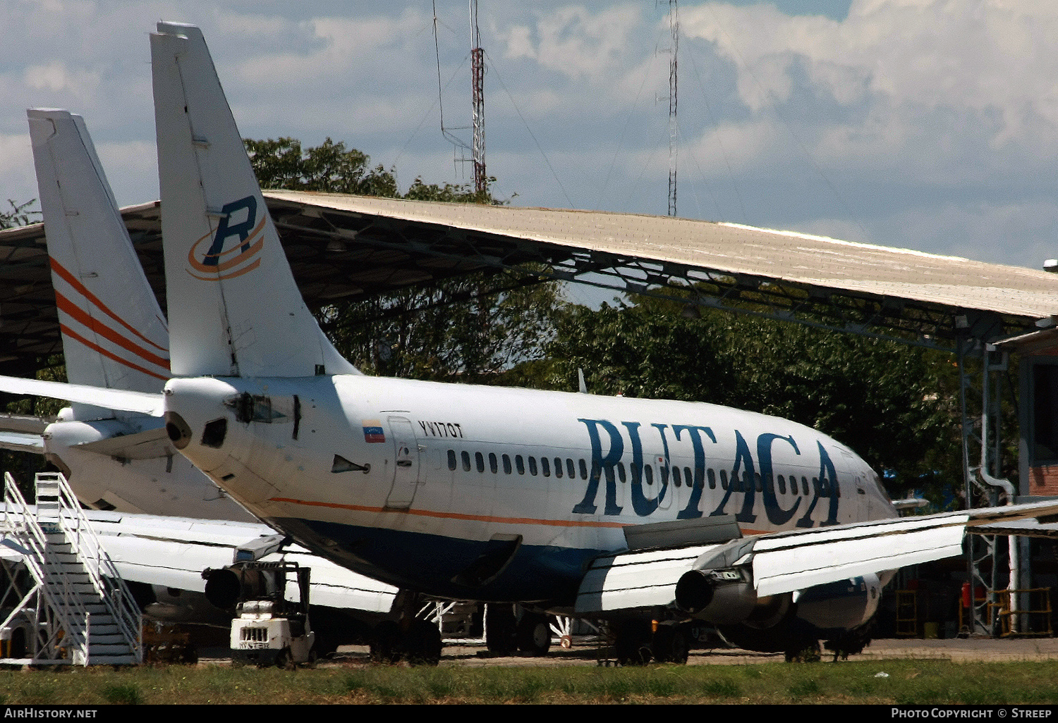 Aircraft Photo of YV170T | Boeing 737-2M8/Adv | Rutaca | AirHistory.net #147797