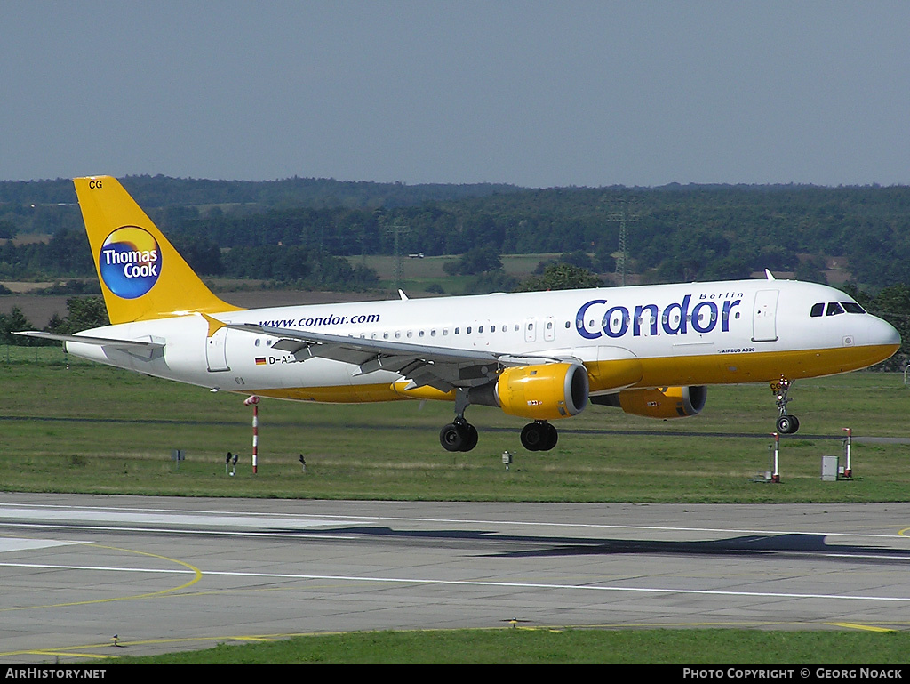 Aircraft Photo of D-AICG | Airbus A320-212 | Condor Berlin | AirHistory.net #147806
