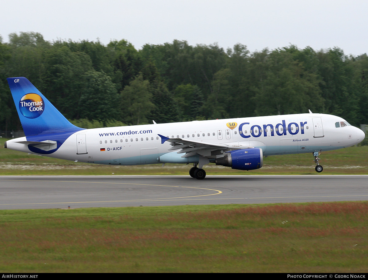 Aircraft Photo of D-AICF | Airbus A320-212 | Condor Flugdienst | AirHistory.net #147807