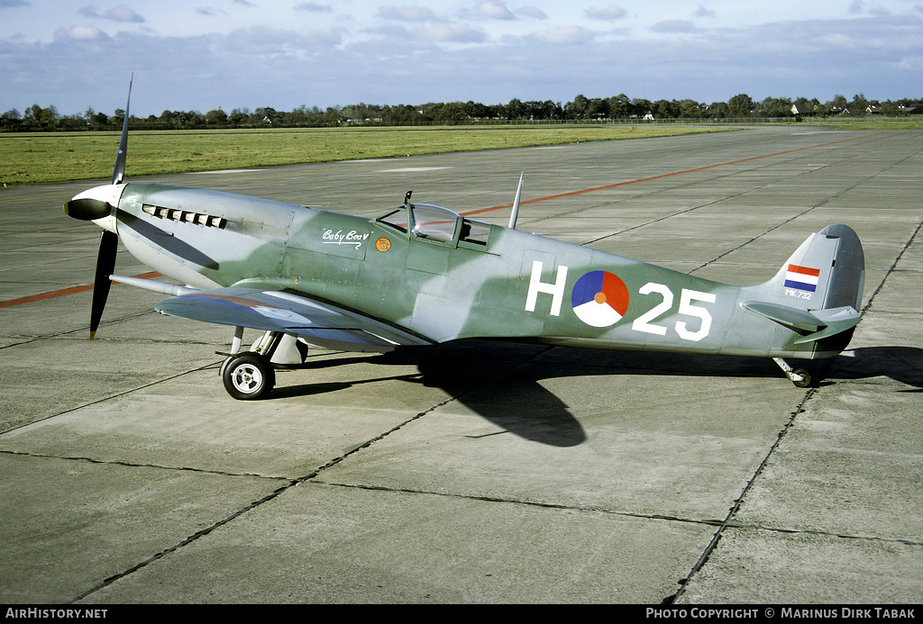 Aircraft Photo of G-HVDM / H-25 | Supermarine 361 Spitfire LF9B | Netherlands - Air Force | AirHistory.net #147814