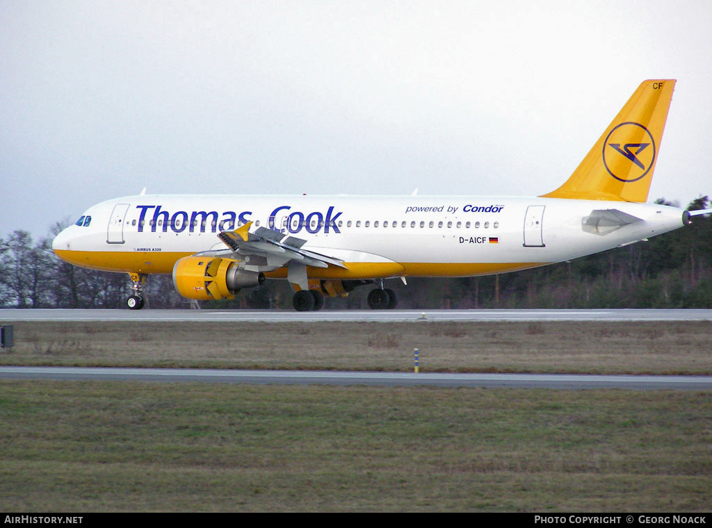 Aircraft Photo of D-AICF | Airbus A320-212 | Thomas Cook Airlines | AirHistory.net #147816