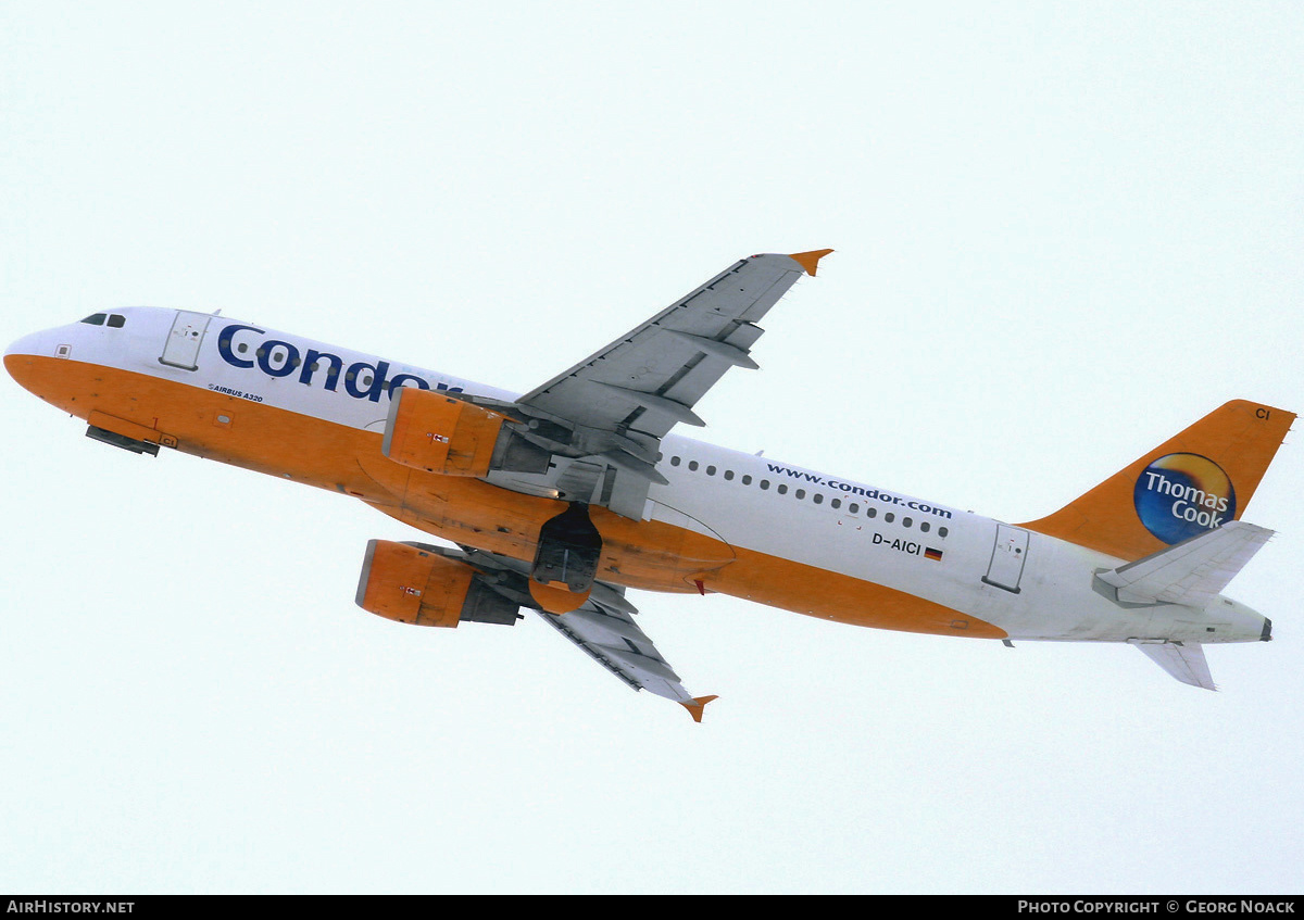 Aircraft Photo of D-AICI | Airbus A320-212 | Condor Flugdienst | AirHistory.net #147818