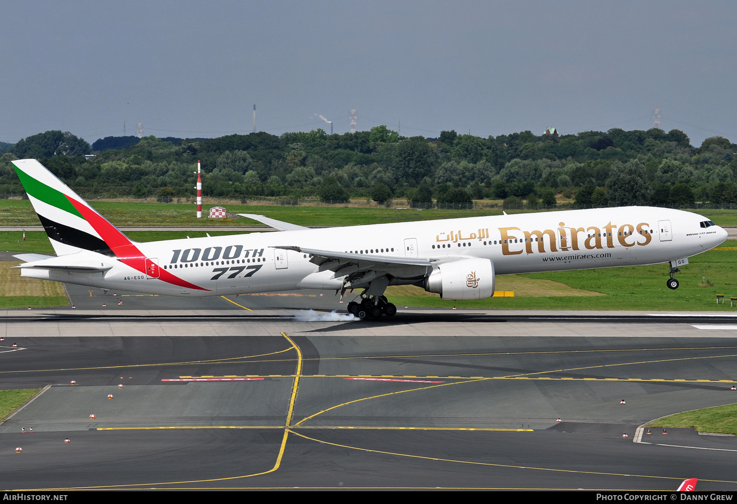 Aircraft Photo of A6-EGO | Boeing 777-31H/ER | Emirates | AirHistory.net #147828