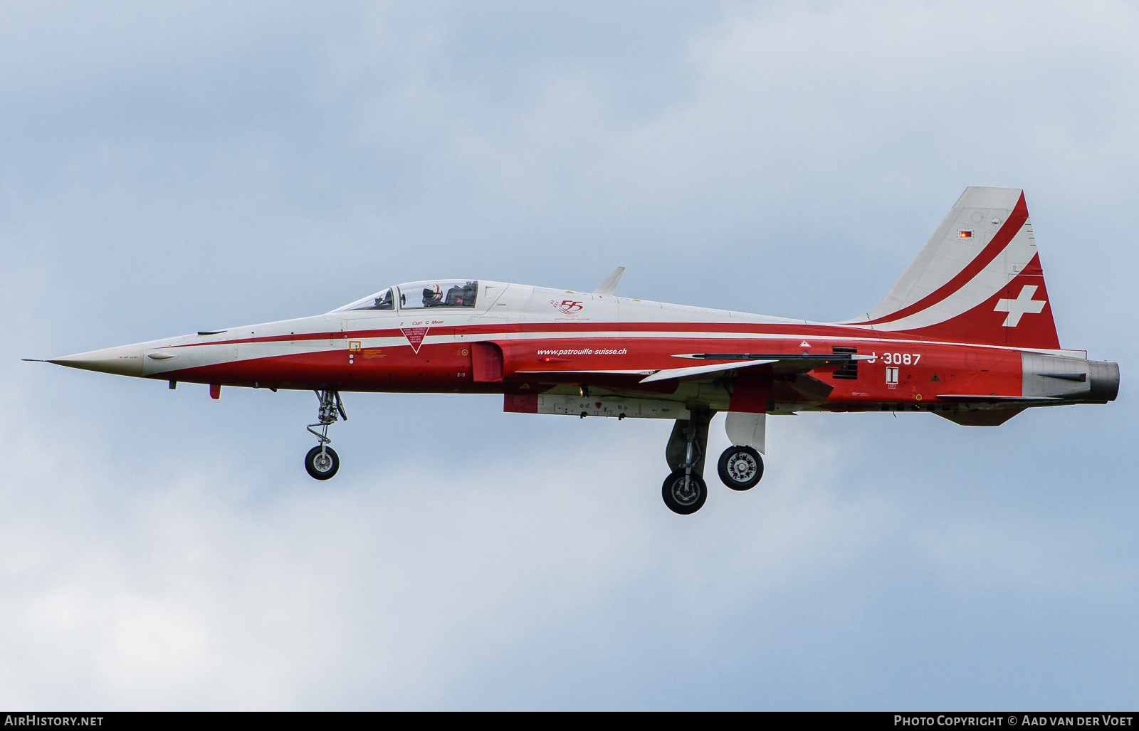 Aircraft Photo of J-3087 | Northrop F-5E Tiger II | Switzerland - Air Force | AirHistory.net #147832