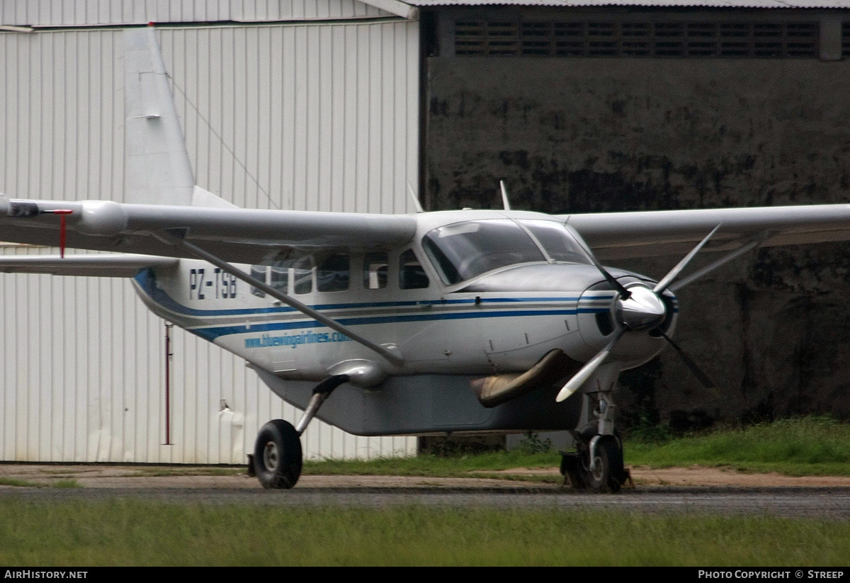 Aircraft Photo of PZ-TSB | Cessna 208 Caravan I | Blue Wing Airlines | AirHistory.net #147841