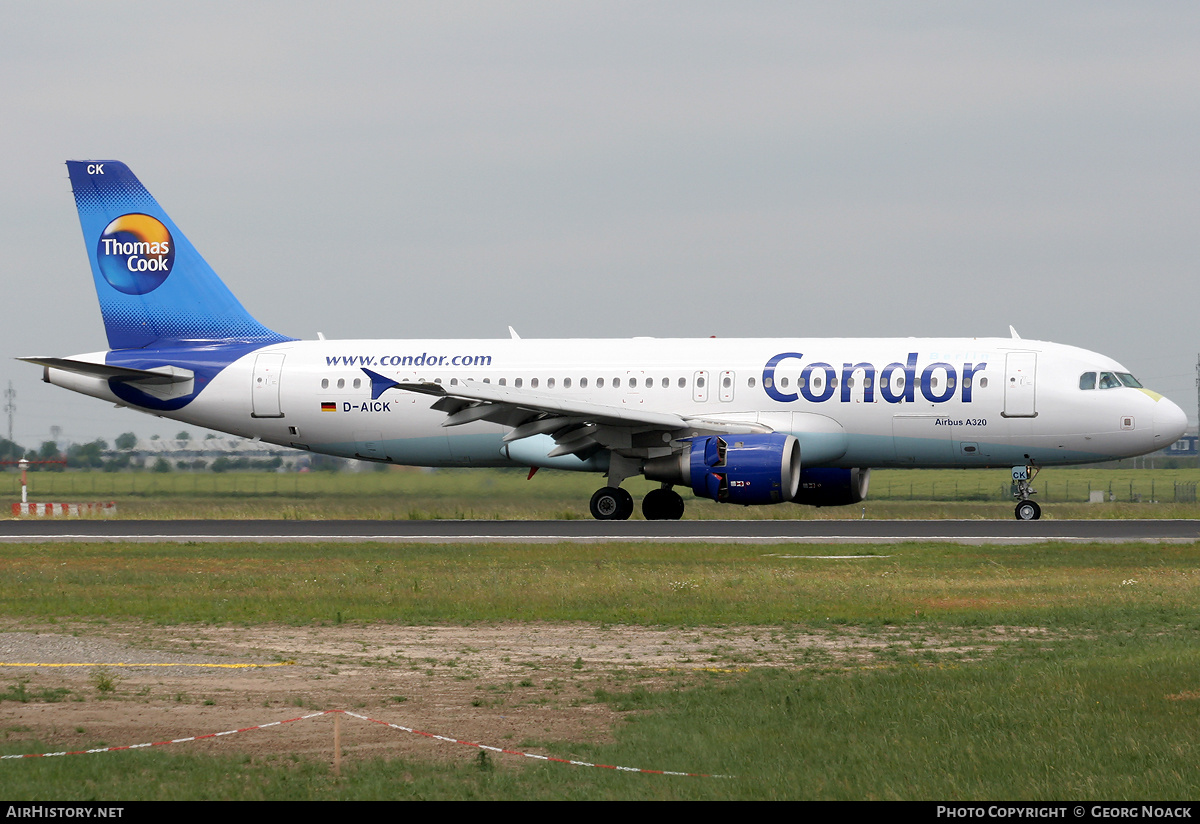 Aircraft Photo of D-AICK | Airbus A320-212 | Condor Flugdienst | AirHistory.net #147847