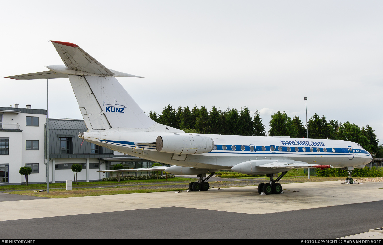 Aircraft Photo of RA-65117 | Tupolev Tu-134A-3 | Kunz Aero | AirHistory.net #147868