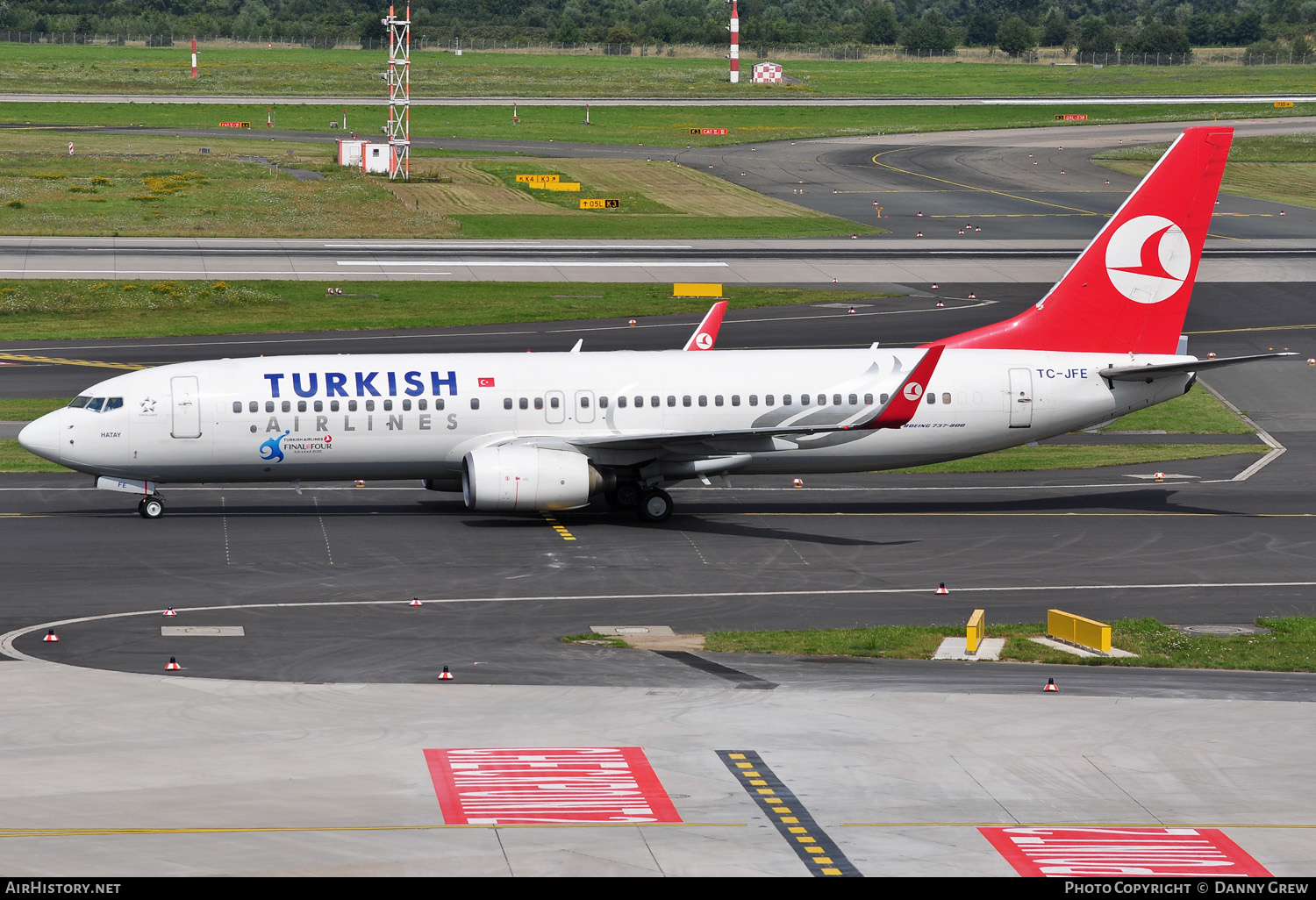 Aircraft Photo of TC-JFE | Boeing 737-8F2 | Turkish Airlines | AirHistory.net #147870
