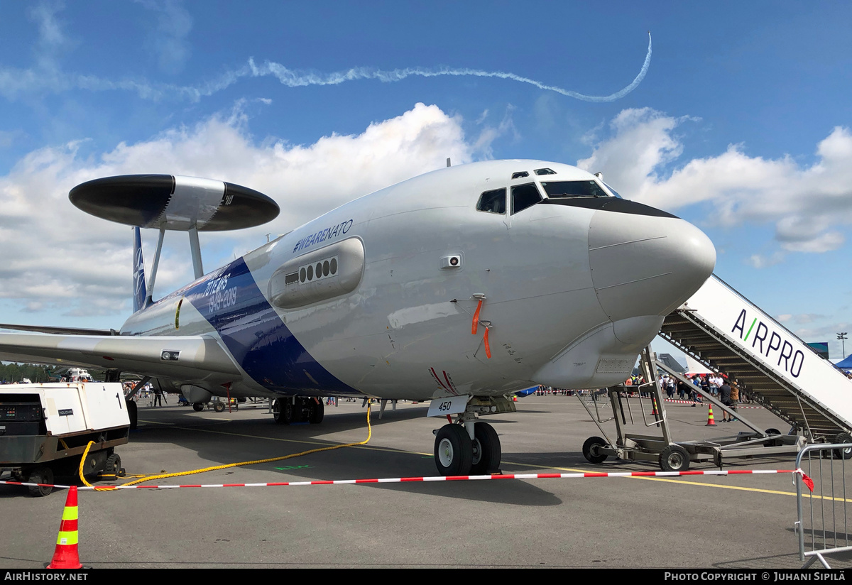 Aircraft Photo of LX-N90450 | Boeing E-3A Sentry | Luxembourg - NATO | AirHistory.net #147888