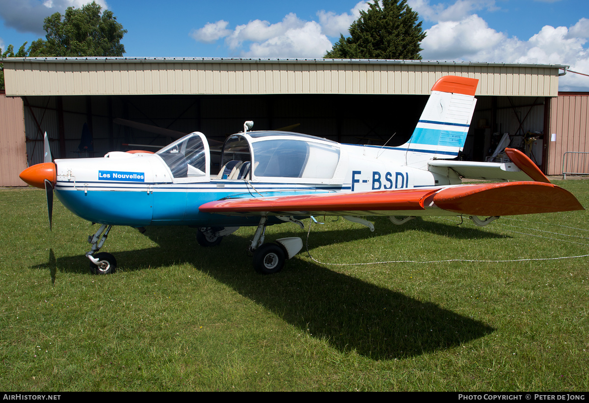 Aircraft Photo of F-BSDI | Socata MS-893A Rallye Commodore 180 | Les Nouvelles | AirHistory.net #147896