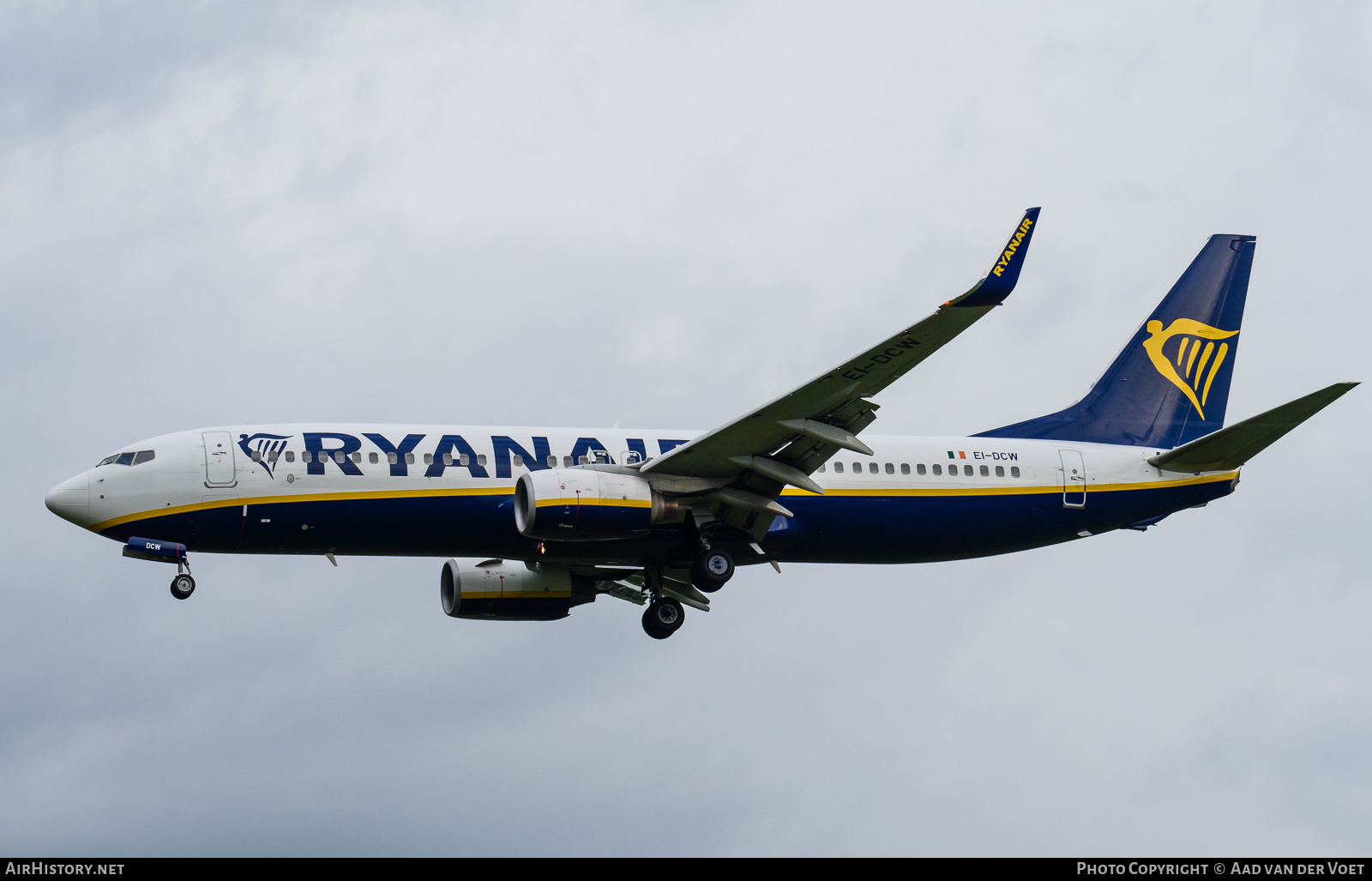 Aircraft Photo of EI-DCW | Boeing 737-8AS | Ryanair | AirHistory.net #147915