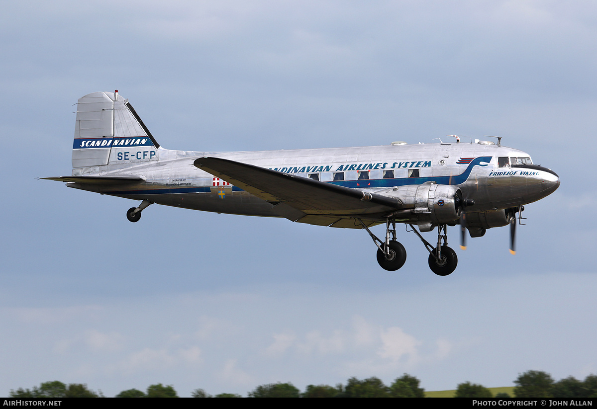 Aircraft Photo of SE-CFP | Douglas C-47A Skytrain | Flygande Veteraner | Scandinavian Airlines System - SAS | AirHistory.net #147922