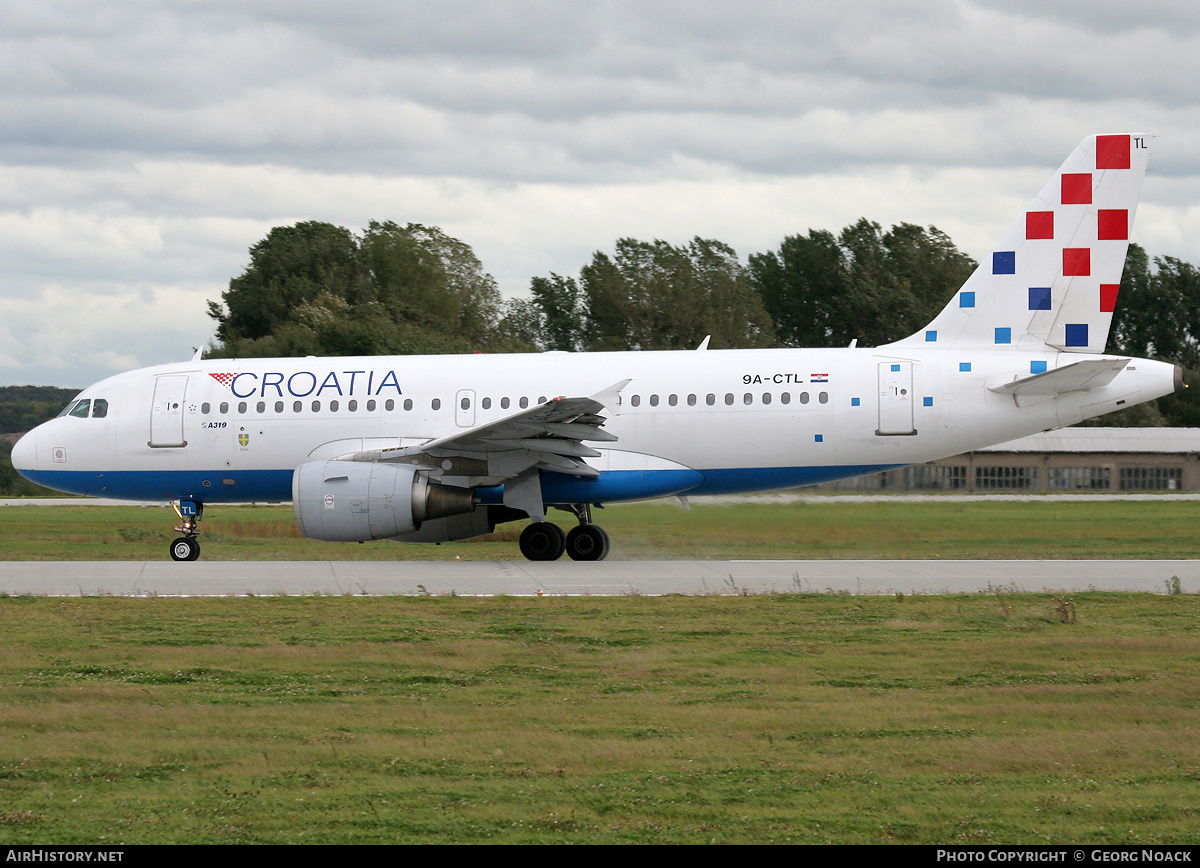 Aircraft Photo of 9A-CTL | Airbus A319-112 | Croatia Airlines | AirHistory.net #147935