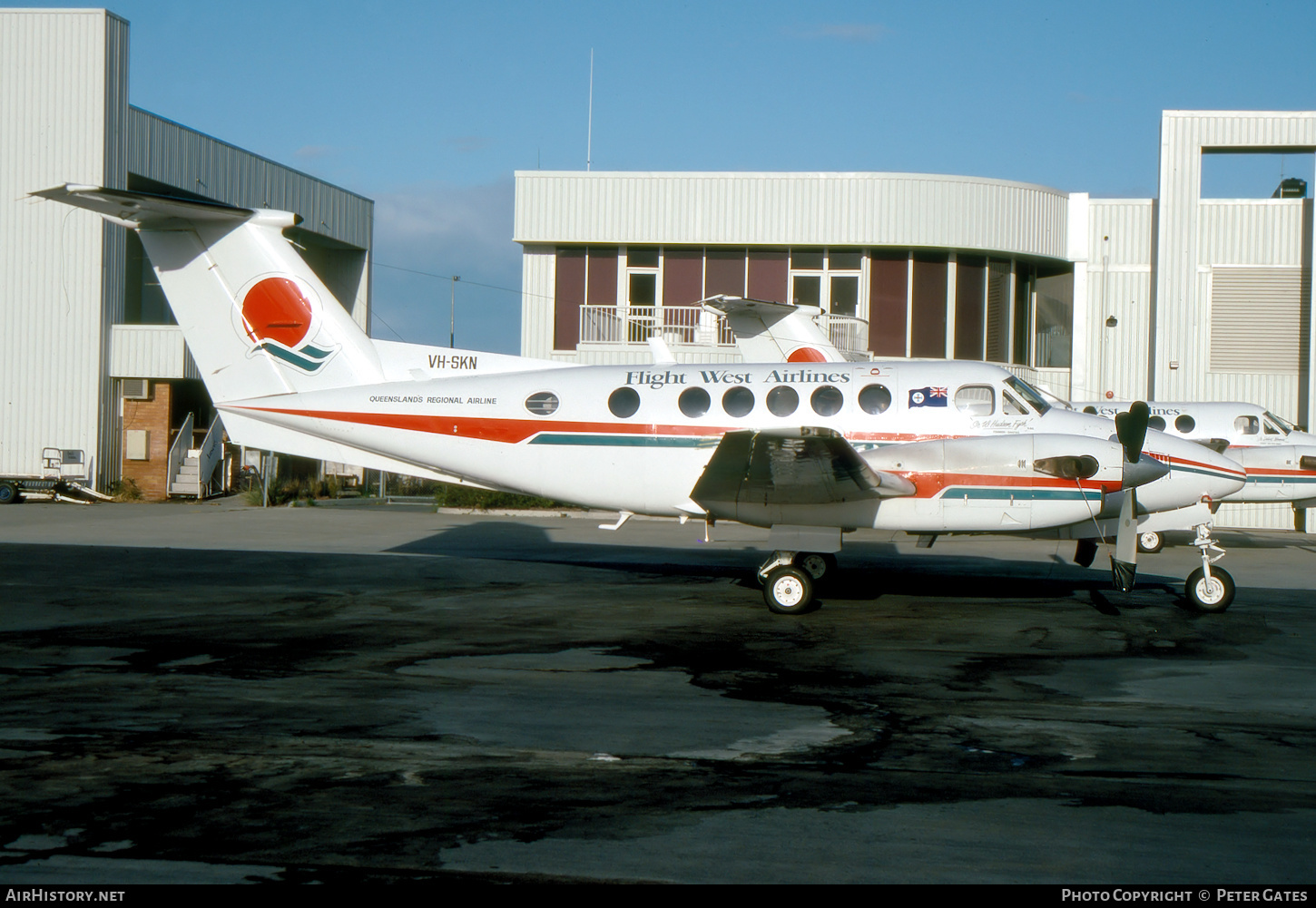 Aircraft Photo of VH-SKN | Beech 200 Super King Air | Flight West Airlines | AirHistory.net #147936