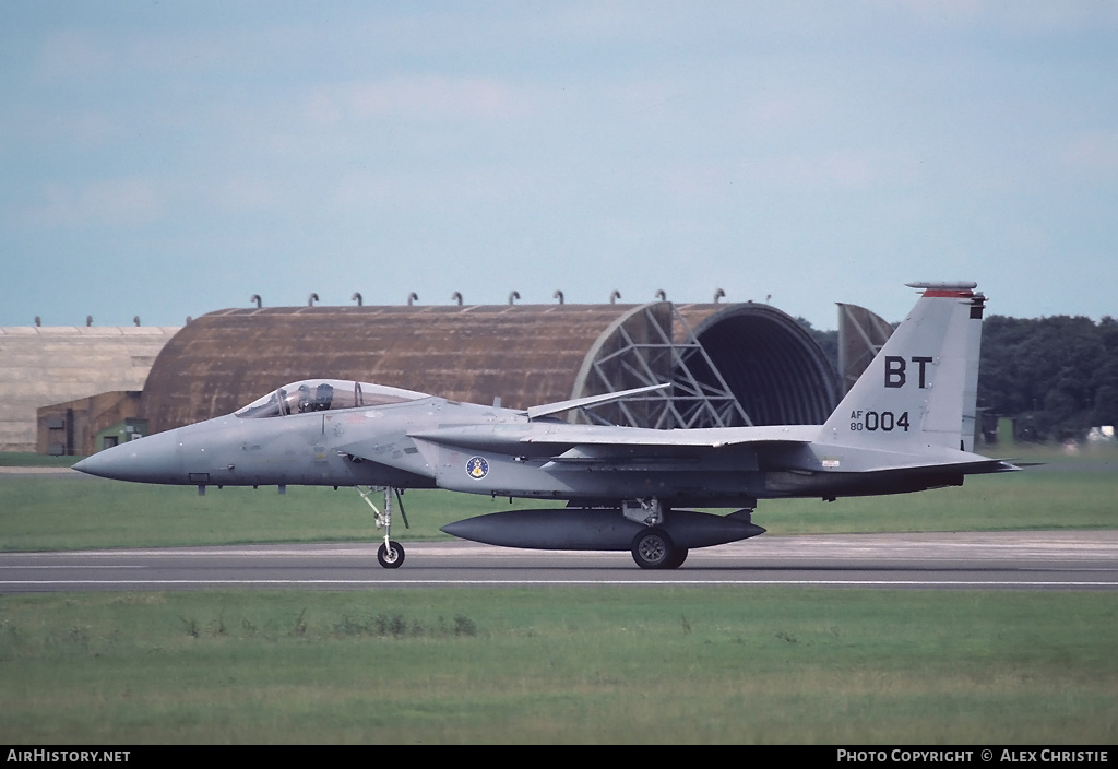 Aircraft Photo of 80-0004 / AF80-004 | McDonnell Douglas F-15C Eagle | USA - Air Force | AirHistory.net #147941