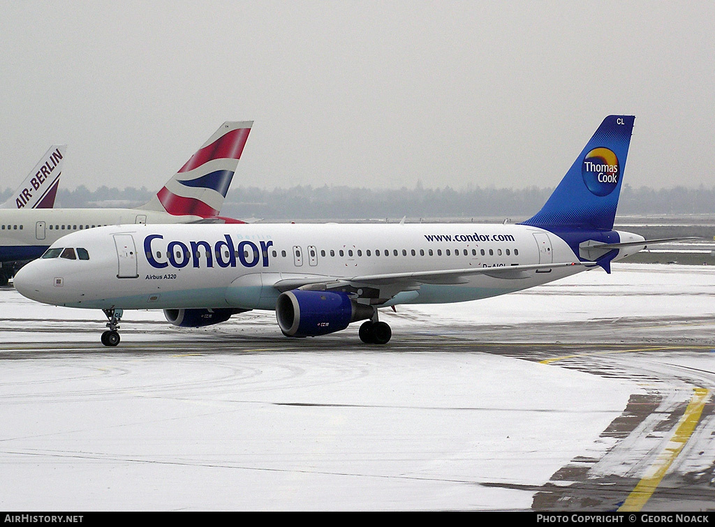 Aircraft Photo of D-AICL | Airbus A320-212 | Condor Berlin | AirHistory.net #147945
