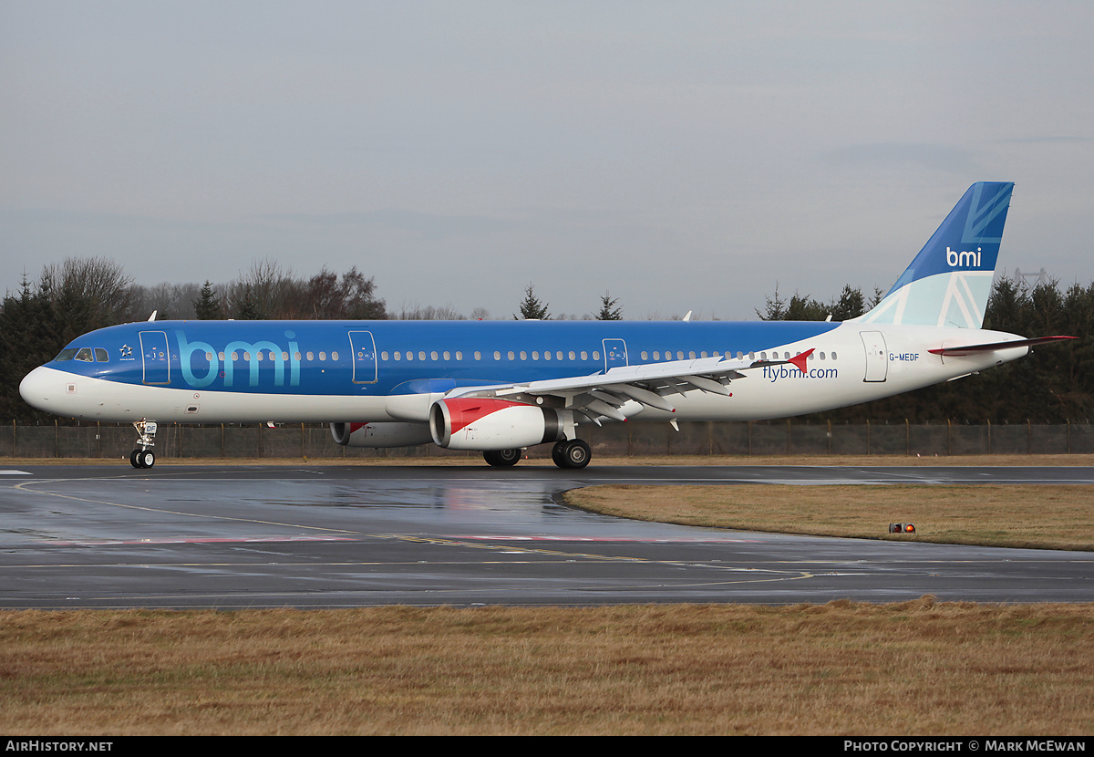 Aircraft Photo of G-MEDF | Airbus A321-231 | BMI - British Midland International | AirHistory.net #147952