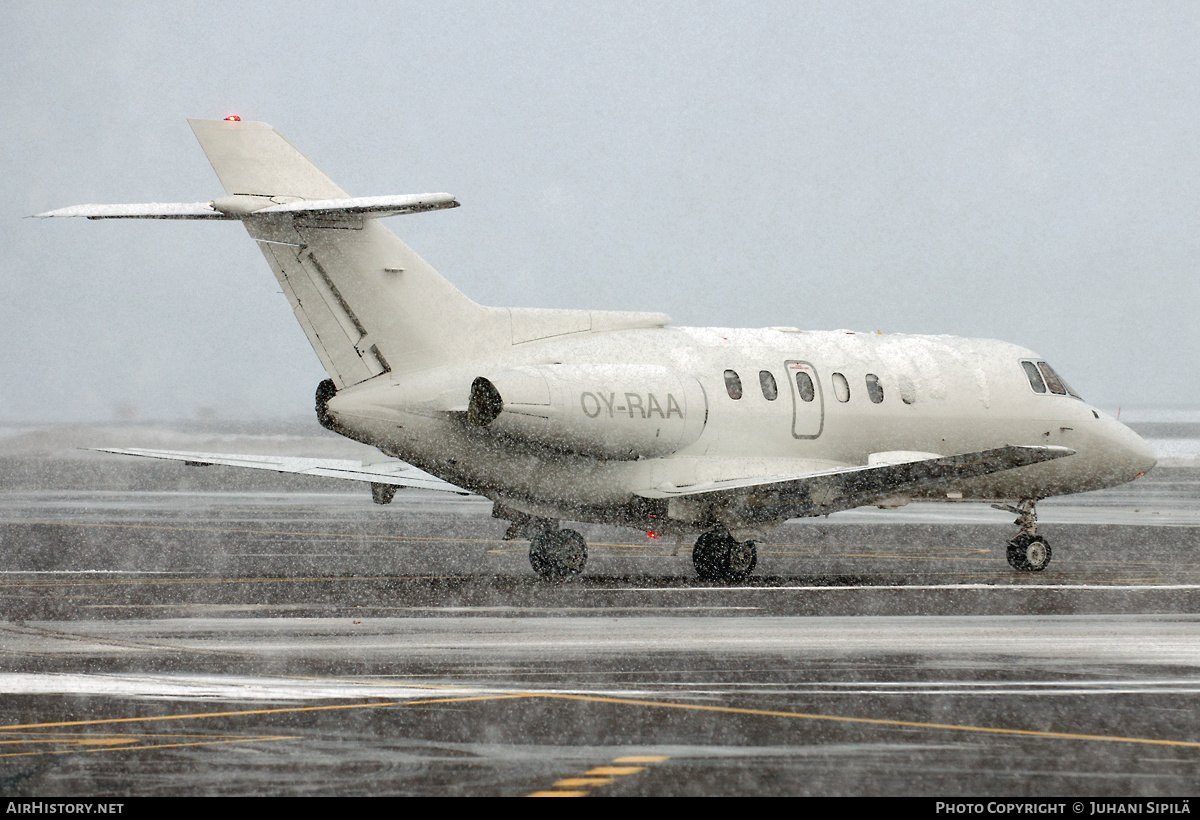 Aircraft Photo of OY-RAA | British Aerospace BAe-125-800B | AirHistory.net #147964