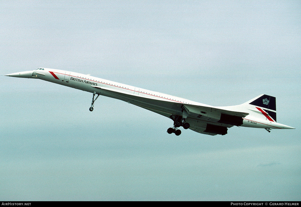 Aircraft Photo of G-BOAG | Aerospatiale-British Aerospace Concorde 102 | British Airways | AirHistory.net #147972