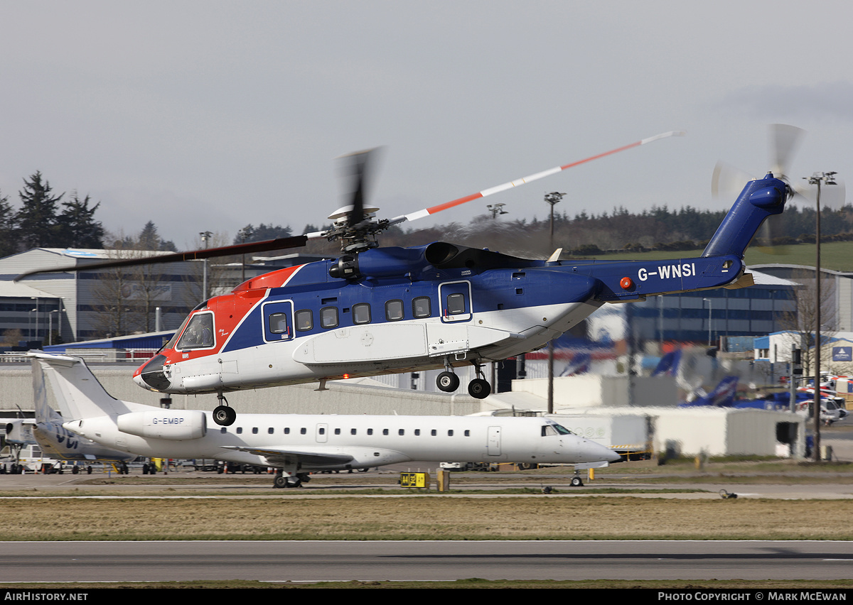 Aircraft Photo of G-WNSI | Sikorsky S-92A | CHC Helicopters | AirHistory.net #147980
