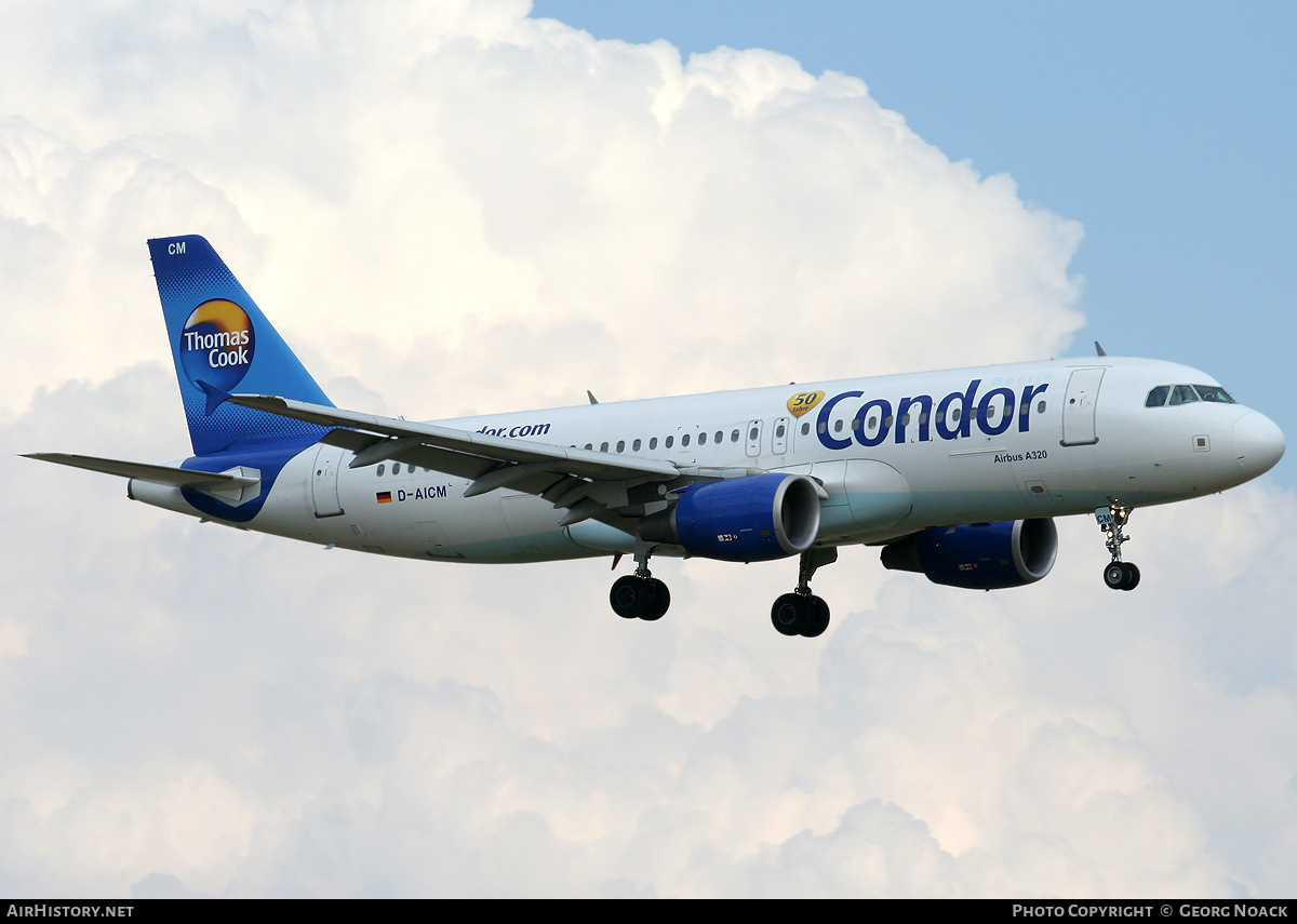 Aircraft Photo of D-AICM | Airbus A320-214 | Condor Berlin | AirHistory.net #147991