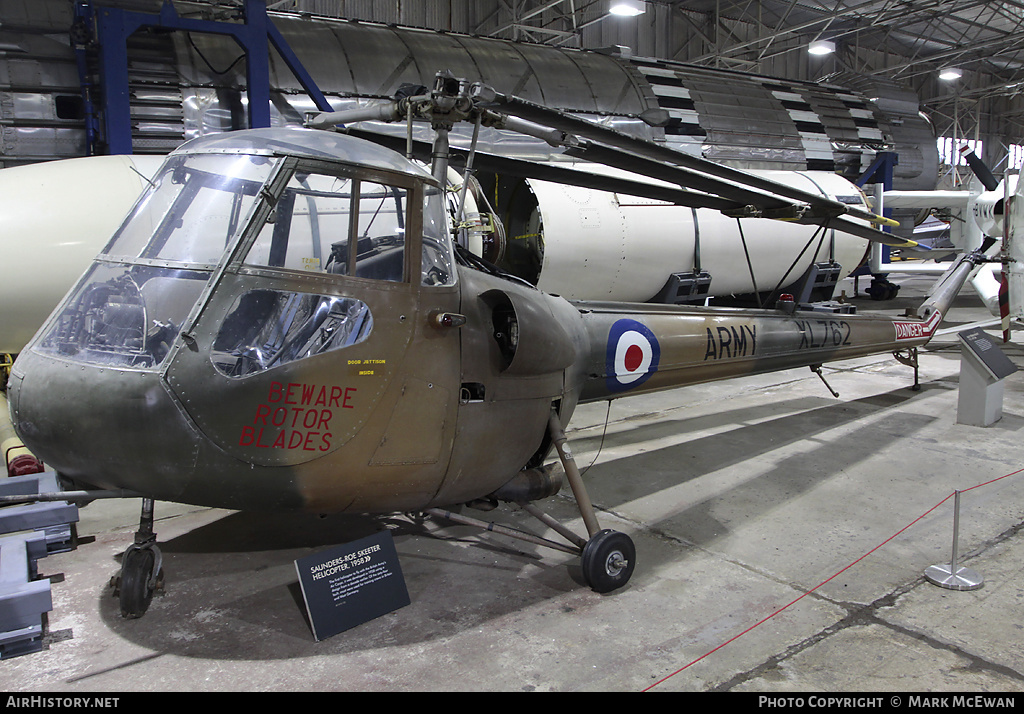 Aircraft Photo of XL762 | Saunders-Roe Skeeter AOP12 | UK - Army | AirHistory.net #147995