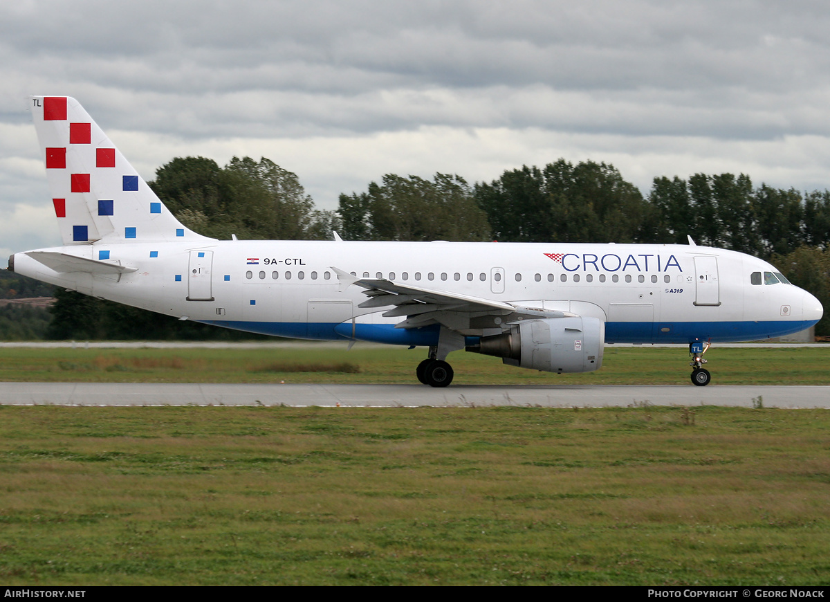 Aircraft Photo of 9A-CTL | Airbus A319-112 | Croatia Airlines | AirHistory.net #147998