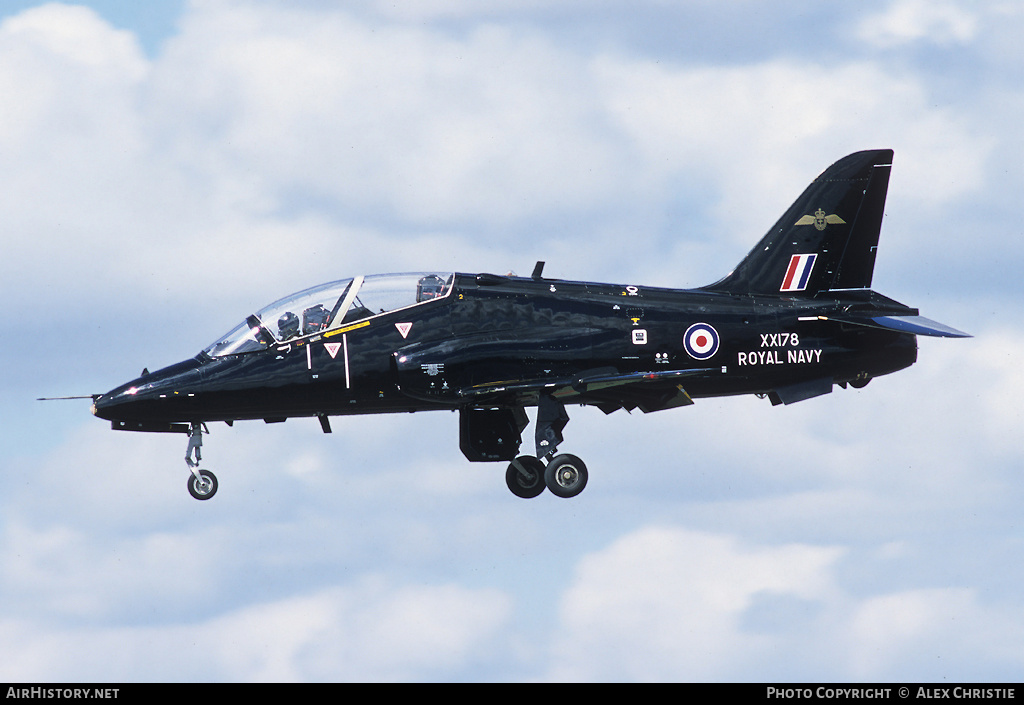 Aircraft Photo of XX178 | British Aerospace Hawk T.1W | UK - Navy | AirHistory.net #148001