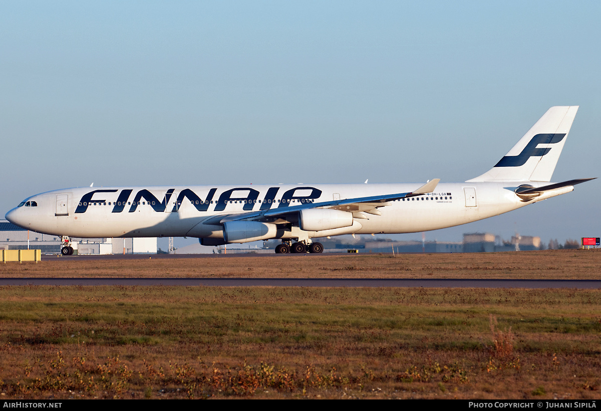 Aircraft Photo of OH-LQA | Airbus A340-311 | Finnair | AirHistory.net #148010