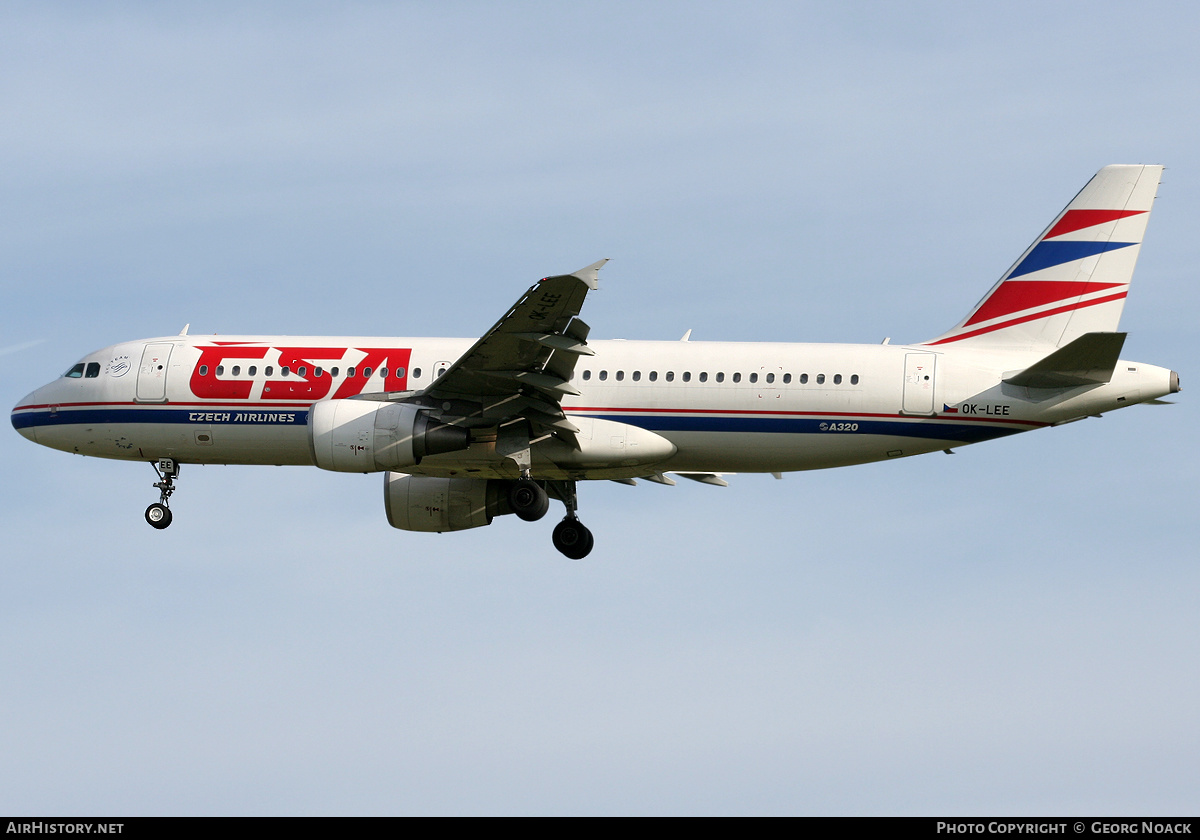 Aircraft Photo of OK-LEE | Airbus A320-214 | ČSA - Czech Airlines | AirHistory.net #148015