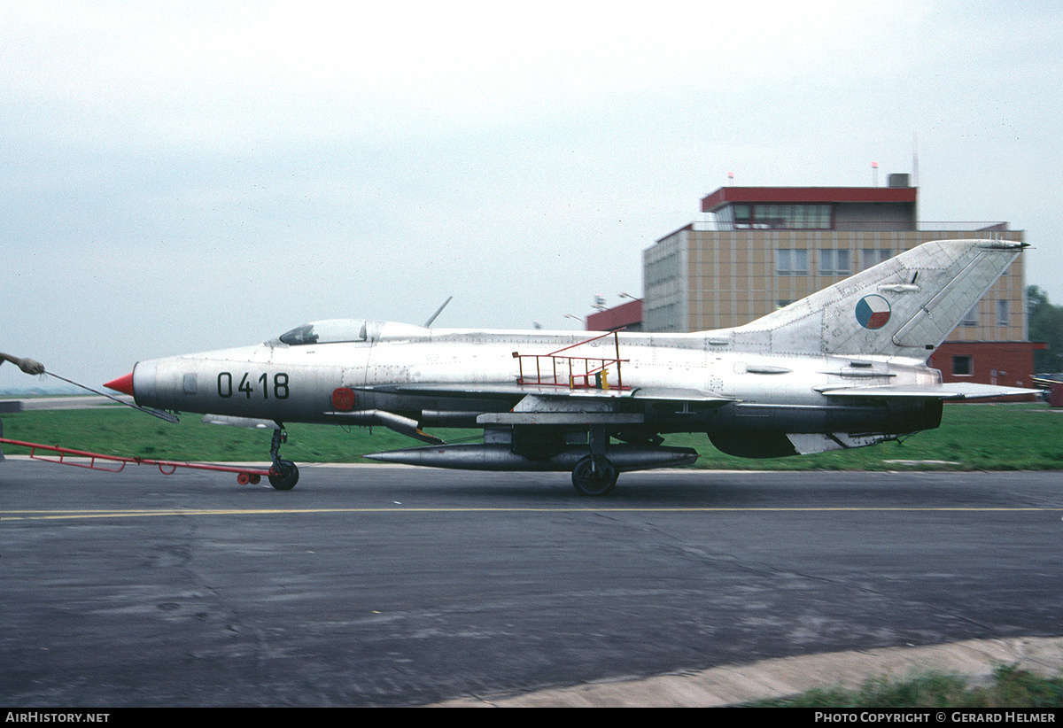 Aircraft Photo of 0418 | Aero S-106 (MiG-21F-13) | Czechoslovakia - Air Force | AirHistory.net #148016