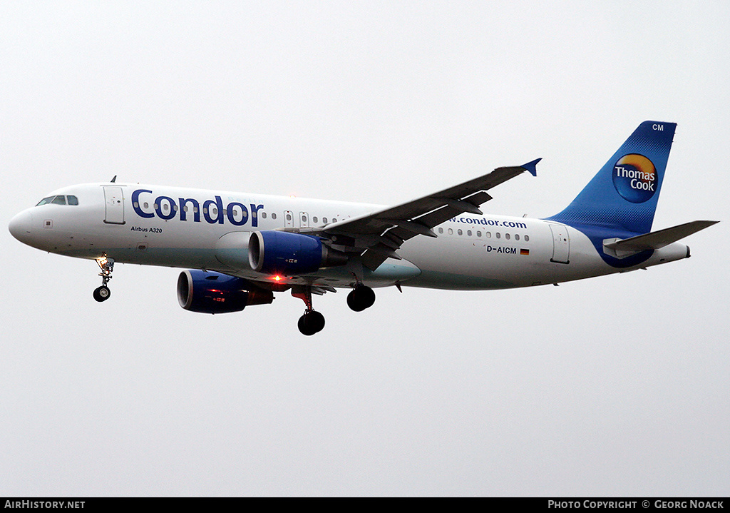 Aircraft Photo of D-AICM | Airbus A320-214 | Condor Berlin | AirHistory.net #148025
