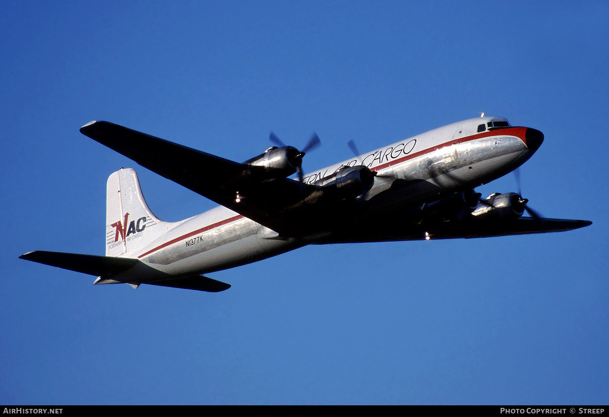 Aircraft Photo of N1377K | Douglas C-118A Liftmaster | Northern Air Cargo - NAC | AirHistory.net #148040
